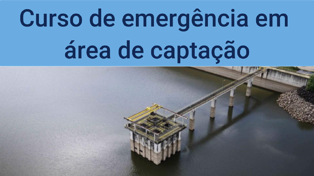 Emergência em área de captação